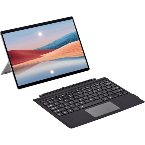 Type Cover Keyboard for Surface Pro 7+/7/6/5/4/3 Wireless 12.3" Black No Backlit - Picture 14 of 15